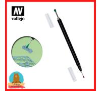STRUMENTO A DOPPIA PUNTA IN SILICONE PER MODELLISMO VALLEJO pick and place tool