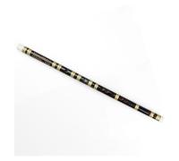 Strumento a fiato con flauto di bambù nero fatto a mano con diverse scale adatto ai principianti (Color : E)