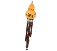 Strumento A Fiato Etnico Piatto Cinese Tradizionale Hulusi In Bambù Chiave C/b Che Suona Tipo Flauto Hulusi Professionale Hulusi (Color : B flat)