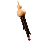 Strumento A Fiato Etnico Tradizionale Cinese Flauto Di Zucca Naturale Hulusi Con Nodo Cinese Professionale Hulusi (Color : BB key)