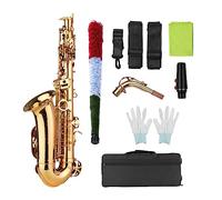 Strumento A Fiato Per Sassofono Contralto In Mi Bemolle In Ottone Laccato Oro Mi Bemolle Con Borsa Per Il Trasporto Sassofono per principianti Kit