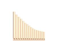 Strumento A Fiato Portatile Flauto Di Pan Flauto Di Pan A 16 O 18 Canne Per Principianti Strumenti A Fiato Facili Da Imparare E Insegnare(16 off white)