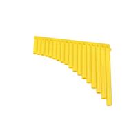 Strumento A Fiato Portatile Flauto Di Pan Flauto Di Pan In Do A 16 E 18 Canne Facile Da Imparare Per Principianti Strumento Speciale Che Può Essere Smontato(18 yellow)