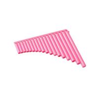 Strumento A Fiato Portatile Flauto Di Pan Flauto Di Pan In Do A 16 E 18 Canne Facile Da Imparare Per Principianti Strumento Speciale Che Può Essere Smontato(18 pink)