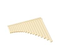 Strumento A Fiato Portatile Flauto Di Pan Flauto Di Pan In Do A 16 E 18 Canne Facile Da Imparare Per Principianti Strumento Speciale Che Può Essere Smontato(18 beige)