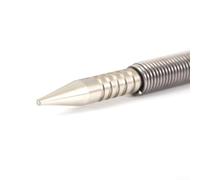 Strumento a molla per la regolazione delle unghie e punzonatura del foro centrale con design senza martello, adatto per lavori di metallo, lavorazione del legno e rimozione dei perni della porta (A)