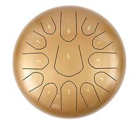 Strumento A Percussione A 12 Pollici,Tamburo in Acciaio in 13 Note Portatile Lotus Pan Drum Kit con Mazze a Tamburo Borsa Utilizzato per Yoga, Meditazione, Intrattenimento, Raduno (Color : E)