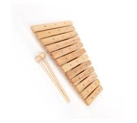 Strumento a percussione a percussione xilofono glockenspiel in legno di quercia a 12 note Kit Glockenspiel Professionale