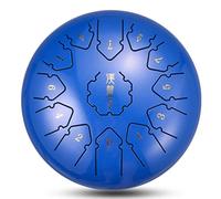 Strumento a Percussione C Major 12 Pollici 11 Toni Tamburo Handpan Portatile Lotus Pan Drum Kit con Mazzuole Utilizzato per Yoga, Meditazione, Intrattenimento, Raduno,Di Pratica (Color : I, Size : O