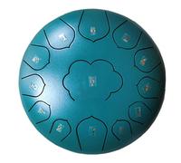 Strumento a Percussione C Major 12 Pollici 13 Toni Tamburo Handpan Portatile Lotus Pan Drum Kit con Mazzuole Utilizzato per Yoga, Meditazione, Intrattenimento, Raduno,Di Pratica (Color : F, Size : O