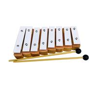 Strumento A Percussione Con Intonazione A Blocchi Di Otto Toni A 8 Mattoni Che Batte Il Carillon In Piastra Di Alluminio Per Studenti Principianti