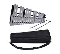 Strumento A Percussione Con Xilofono Glockenspiel A 30 Note, Struttura In Legno, Barre Di Alluminio, Con Borsa Per Il Trasporto