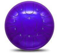 Strumento A Percussione Da Concerto, Tamburo For Lingua In Acciaio Da 11 Pollici E 13 Note Con Borsa, Libro Di Musica, Mazze,tamburo For Handpan Meditazione, Guarigione Del Chakra, Regali (Color : No