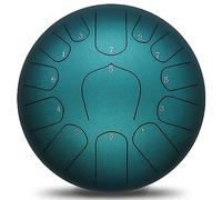 Strumento A Percussione Da Concerto, Tamburo For Lingua In Acciaio Da 11 Pollici E 13 Note Con Borsa, Libro Di Musica, Mazze,tamburo For Handpan Meditazione, Guarigione Del Chakra, Regali (Color : De