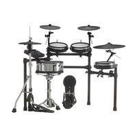 Strumento A Percussione Elettronico Portatile Pieghevole A Cinque Tamburi E Quattro Piatti Batteria Elettronica Kit