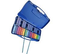 Strumento a percussione Glockenspiel colorato con tavola armonica a 25 note per allenare il senso del ritmo Kit Glockenspiel Professionale (Color : Blue)