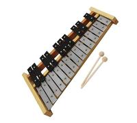 Strumento a percussione Glockenspiel con tavola armonica in alluminio completamente chiusa da 25 note Kit Glockenspiel Professionale