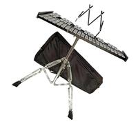 Strumento a percussione Glockenspiel in metallo a 37 note con leggio delicato e resistente Glockenspiel Strumento A Percussione
