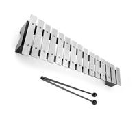 Strumento a percussione Glockenspiel pratico e raffinato con piastra in alluminio da 15 note