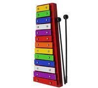 Strumento a percussione Glockenspiel Tavola armonica in alluminio colorato a 13 note Kit Glockenspiel Professionale