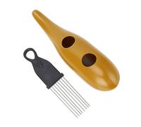 Strumento a Percussione GU a Forma di Pesce con Raschietto per il Musical Ing, Design ABS per Accompagnamento di Band e Feste