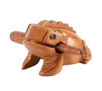 Strumento a percussione in legno Rana Guiro, strumento musicale (n. 3, 10,6 cm)