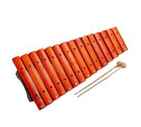 Strumento A Percussione In Legno Rosso A 15 Toni Xilofono Rosso A 15 Toni Con Custodia(15-tone)