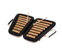Strumento A Percussione Musicale Educativo Precoce Xilofono A 16 Tasti Glockenspiel A 16 Note Con Piastra In Alluminio (Color : Yellow)