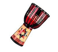 Strumento A Percussione Per Adulti Tamburello Con Testa Di Tamburo In Pelle Di Pecora Africana In Mogano Standard Da 12 Pollici Tamburo Africano per Principiante (Color : H)