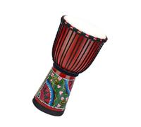 Strumento A Percussione Per Adulti Tamburello Con Testa Di Tamburo In Pelle Di Pecora Africana In Mogano Standard Da 12 Pollici Tamburo Africano per Principiante (Color : D)