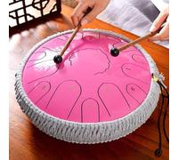 Strumento a percussione per timpana, chiave D e design antiruggine con bacchette e culle per le dita, ideale per meditazione, intrattenimento e guarigione mentale