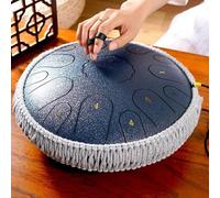 Strumento a percussione per timpana, chiave D e design antiruggine con bacchette e culle per le dita, ideale per meditazione, intrattenimento e guarigione mentale