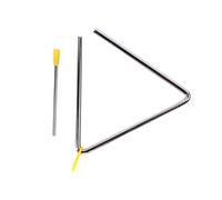 Strumento a percussione triangolare con gancio di sicurezza per principianti, accessorio per la formazione musicale, strumento di sviluppo per la musica, ritmo, strumenti a percussione, per studenti