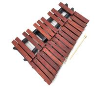 Strumento a percussione xilofono glockenspiel in mogano a 25 note alla moda e raffinato Kit Glockenspiel Professionale