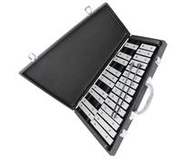 Strumento a percussione xilofono glockenspiel professionale con piastra in alluminio da 25 note Kit Glockenspiel Professionale