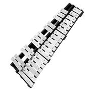 Strumento a percussione xilofono in alluminio pieghevole Glockenspiel da 30 note con maglio Kit Glockenspiel Professionale