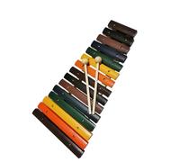 Strumento a percussione xilofono per giocatore di glockenspiel in legno a 15 toni Kit Glockenspiel Professionale