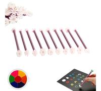 Strumento A Punta Fiori Per Pittura A Punti | 10 Pezzi Attrezzo Per Disegni Floreali | Doppia Punta Per Creazioni In Argilla | Penna Per Tessuto Ceramica Progetti Scrapbook