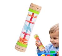 Strumento a stick di pioggia, giocattolo shaker pluviale, Rain Stick Spinner Tube, Apprendimento del suono calmante Play Musical Toy per bambini Bambini Preschool in classe di viaggio di Pasqua