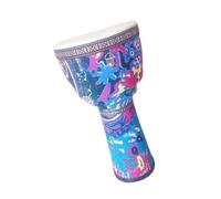 Strumento A Tamburo Africano Leggero Con Testa Di Pelle Di Pecora Tamburello In Resina ABS Da 8,5 Pollici Tamburo Africano per Principiante (Color : A)