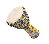 Strumento a Tamburo Africano Tamburo Africano A Mano Con Percussione Djembe In Legno Da 10 Pollici Fatto A Mano In Pelle Di Pecora Per Adulti Professional Djembe