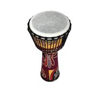 Strumento a Tamburo Africano Tamburo Africano A Percussione In ABS Leggero Fatto A Mano Da 10,5 Pollici In Pelle Di Pecora Professional Djembe (Color : B)