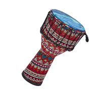 Strumento a Tamburo Africano Tamburo Africano Leggero In Fibra Di Carbonio Polimerica Da 8,5 Pollici Con Corda Di Fissaggio Professional Djembe (Color : A)