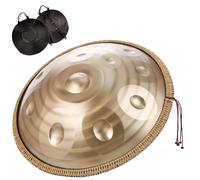 Strumento A Tamburo Handpan Per Adulti Con Borsa Morbida/mazze Per Handpan/supporto Per Handpan/adesivi Per Note/panno Per La Pulizia, Handpan 432 Hz/440 Hz In Re Minore, Handpan Handpan Drum(Spiral,1
