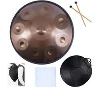 Strumento a Tamburo Handpan, Tamburo a Mano In Acciaio Da 22 Pollici, Tamburo a Mano In Acciaio 432 Hz, Forgiatura E Accordatura Fatta a Mano, Per La Produzione Audio Professionale