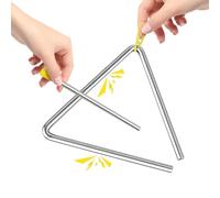 Strumento a triangolo musicale, triangolo a percussione manuale, strumento a percussione manuale per l'educazione del ritmo