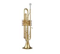 Strumento A Tromba Studente Principiante Adulto Tromba Chiave Professionale E Strumento Per Batteria (Color : Gold)