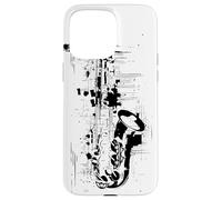 Strumento ad ancia per sassofono Custodia per iPhone 15 Pro Max