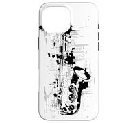 Strumento ad ancia per sassofono Custodia per iPhone 16 Pro Max