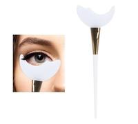 Strumento alato per ciglia, aiutante per eye liner - Strumento applicatore per ciglia in silicone,Ausilio per il trucco multifunzionale del rossetto, modello di contorno ciglia a manico lungo per prin